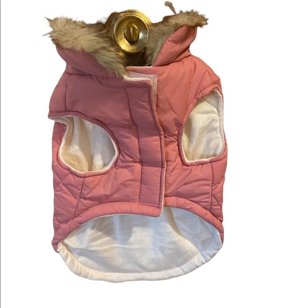 DOG jacket with fur - Picture 3 of 3